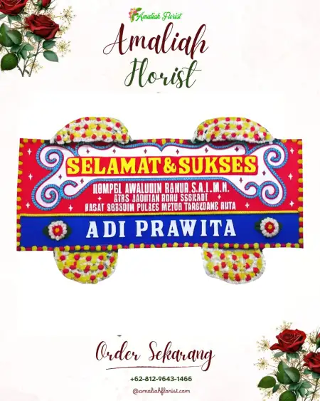 Papan Bunga Ucapan Selamat cisayong